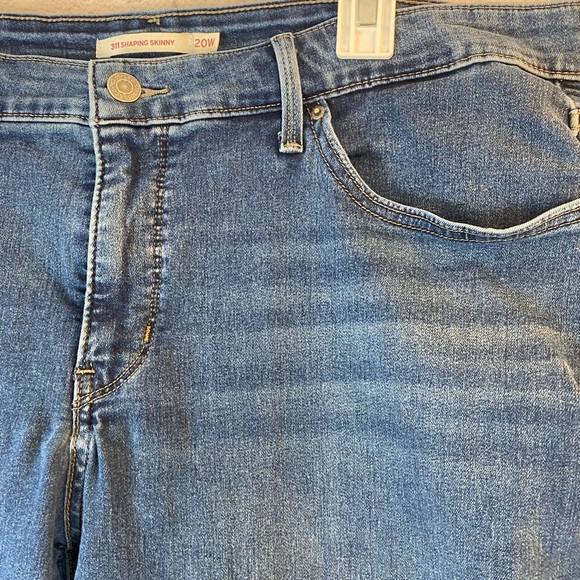 Levi’s Shaping Skinny Blue Jeans size 20W - Picture 4 of 7